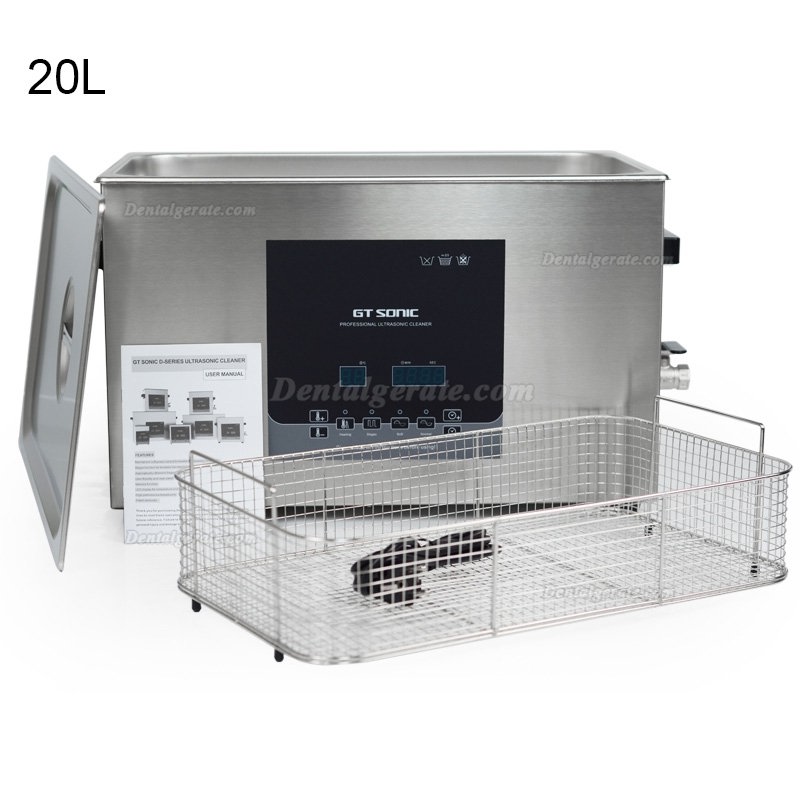 GT SONIC D-Series Digital edelstahl ultraschallreiniger mit heizung 2-27L(liter) 100-500W